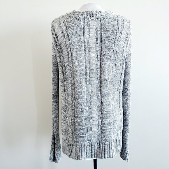 GUESS Knit Layered Wool Cardigan - Picture 5 of 11